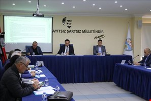 Kaş Belediyesi aralık ayı meclis toplantısı yapıldı